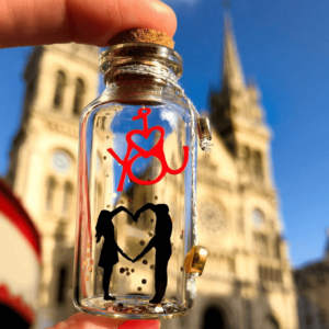 Love Message In A Bottle “I Love You” Gift - Lacing Legends