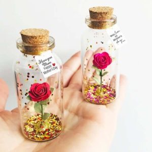 Rose in a Bottle – Valentine's Day Gift For Him